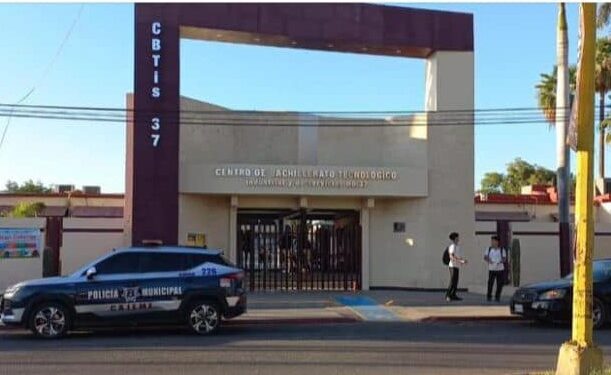 Autoridades coordinan acciones ante falsa alarma de atentado en Cbtis No. 37