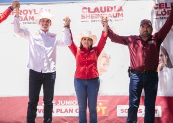 En Ures van con Celida y Froylán