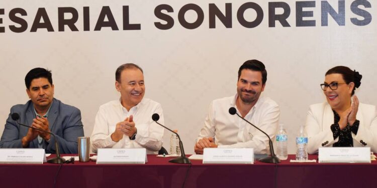 Encabeza Gobernador reunión del Consejo de Participación Empresarial Sonorense