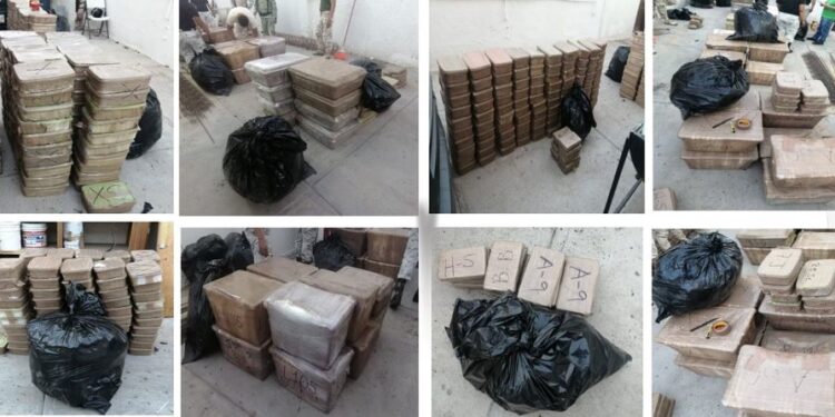 Chófer trasladaba más de 62 kilos de fentanilo y más de una tonelada de droga diversa