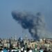 Ayer, Israel bombardeó gran parte de la franja, incluida Rafah