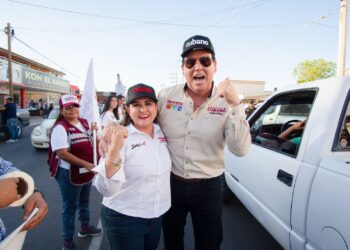 Se pronuncian a favor de Celida y Froylán en Caborca y Altar