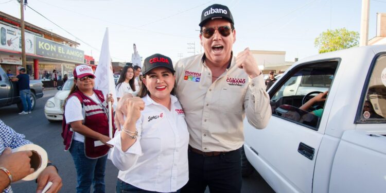 Se pronuncian a favor de Celida y Froylán en Caborca y Altar