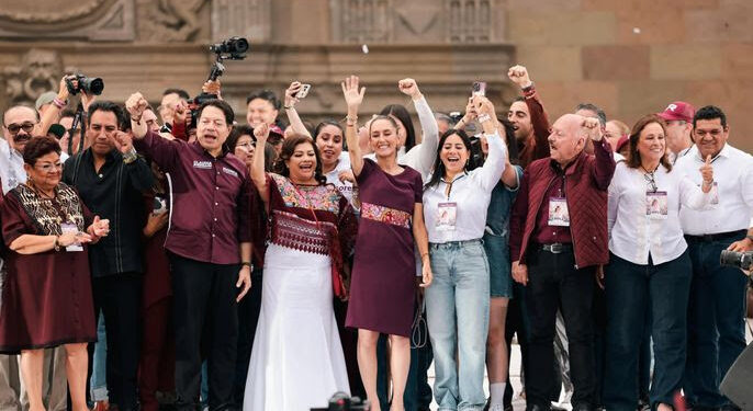 Me comprometo a ser una presidenta que entregue lo mejor de sí misma por el bienestar del pueblo de México: Claudia Sheinbaum