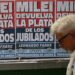Protestan sindicatos contra reforma laboral de Milei