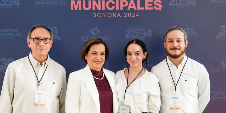 María Dolores del Río gana debate en Hermosillo con propuestas y plan de trabajo.