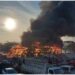 Se incendia plaza de toros en Panabá, Yucatán
