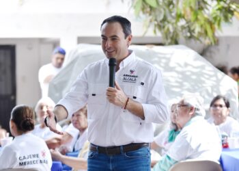 Drenajes colapsados, rescate de camellones y becas serán prioridad en los primeros 100 días de gobierno: Armando Alcalá