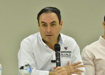 En mi gobierno será prioridad la contratación de empresas locales en obras municipales: Armando Alcalá
