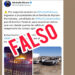 Es falsa la información que se manejó en distintos medios, que los vehículos que sufrieron un incidente en el municipio de Puerto Peñasco pertenecen a la candidata del MC