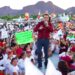 “Porque no tenemos derecho a fallarles, vamos entre todos y desde abajo por el triunfo del pueblo: Heriberto Aguilar