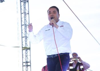 Llegó la hora, este 2 de junio mandaremos al “basurero de la historia” a los corruptos del PRIAN: Heriberto Aguilar