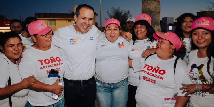 Llama Toño Astiazarán a votar por el mejor Hermosillo de la historia para las mujeres
