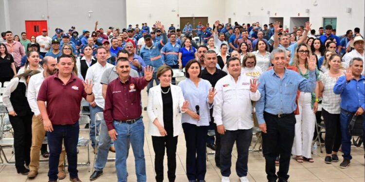 Sindicato de trabajadores del agua se une al proyecto de María Dolores del Río