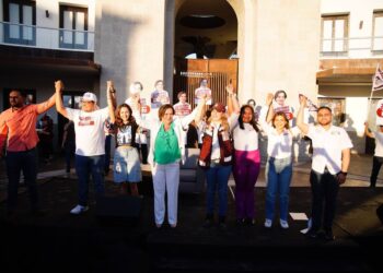 Las y los jóvenes de Hermosillo respaldan a María Dolores del Río.