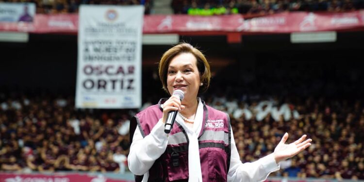 Mi gobierno garantizará que todo el esfuerzo de los trabajadores regrese en beneficio para ellos, no para unos cuantos: María Dolores del Río  