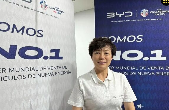 BYD es el patrocinador oficial de la Copa América USA 2024