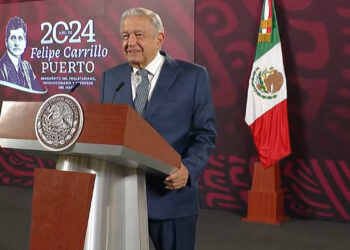 Petardazos contra Palacio Nacional, para provocar represión: AMLO