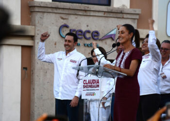 Mas de 25 mil sonorenses en el cierre de campaña de Claudia Sheinbaum