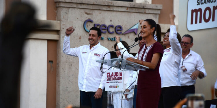 Mas de 25 mil sonorenses en el cierre de campaña de Claudia Sheinbaum