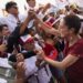 Sheinbaum reforzó a aspirantes en Puebla, Veracruz y Morelos