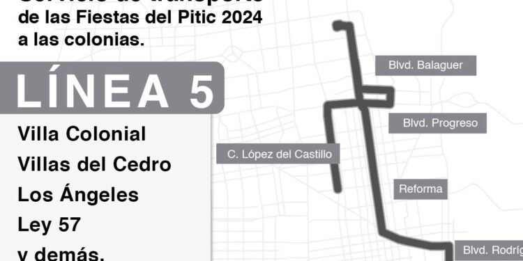 Se prestará servicio de traslado gratuito en Fiestas del Pitic: IMTES