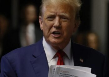 Trump acusa a Biden de llevar al mundo a la Tercera Guerra Mundial y de apoyar a Hamás