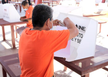 Por primera vez se realizó la jornada del Voto Anticipado de Personas en Prisión Preventiva