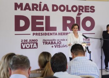Estamos listos, en méxico y hermosillo, habrá transformación: María Dolores del Río