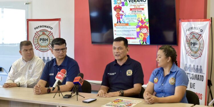 Convocan Bomberos de Hermosillo al Campamento de Verano “El Mejor Bombero Eres Tú”