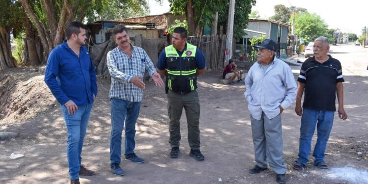 Supervisan autoridades municipales zonas de riesgo de inundaciones por lluvias