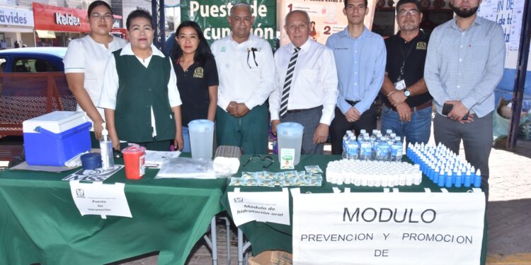 Instalan módulo de hidratación oral para los Navojoenses