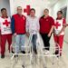 Alberto ‘Beto’ Vázquez sostiene encuentro con personal de la Cruz Roja