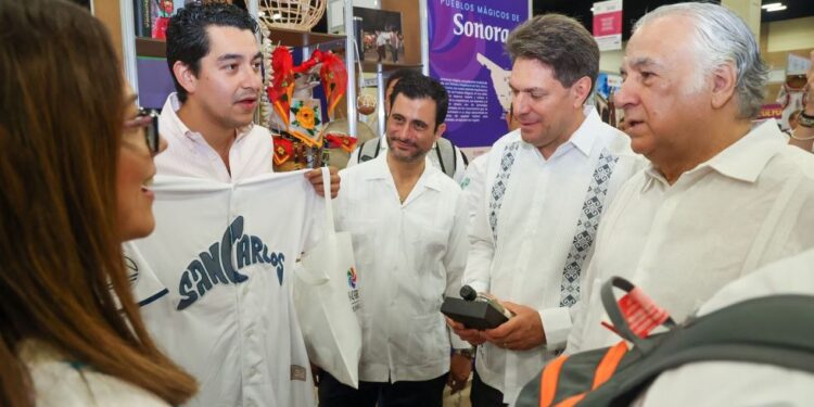 Participa San Carlos en la tercera edición del Tianguis Internacional de Pueblos Mágicos.