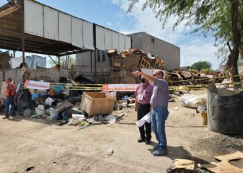Clausura Ayuntamiento de Hermosillo predio utilizado como basurero clandestino