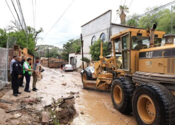 Supervisa JFGN zonas afectadas por lluvia