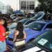 Disfrutan en familia Carshow en la Víactiva