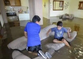 Inundaciones y daños en municipios del Edomex por intensas lluvias