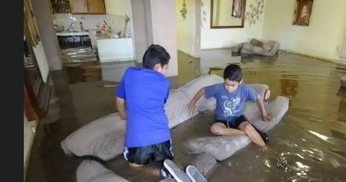 Inundaciones y daños en municipios del Edomex por intensas lluvias