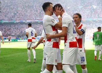 ¡Qué partido! Intenso empate entre Croacia y Albania