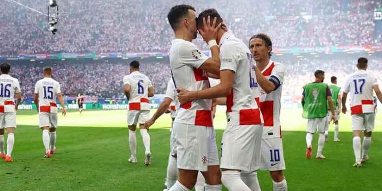 ¡Qué partido! Intenso empate entre Croacia y Albania