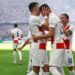 ¡Qué partido! Intenso empate entre Croacia y Albania