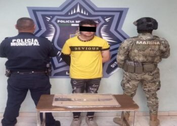 Captura policía municipal a sujeto por robo a comercio