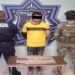 Captura policía municipal a sujeto por robo a comercio