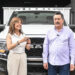 Presidente Javier Lamarque hace entrega de unidad de transporte a desayunos escolares de Dif Cajeme