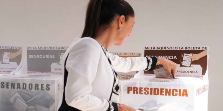 ¡Que viva la democracia: Claudia Sheinbaum