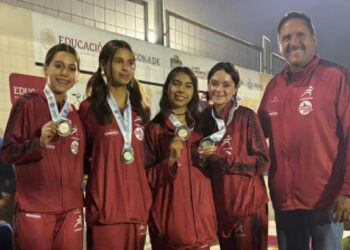 Alumnas de Cobach Sonora son subcampeonas en relevos en Juegos Nacionales Conade 2024