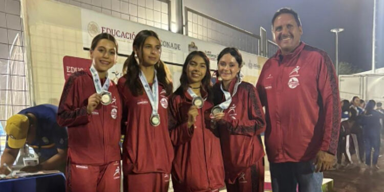 Alumnas de Cobach Sonora son subcampeonas en relevos en Juegos Nacionales Conade 2024