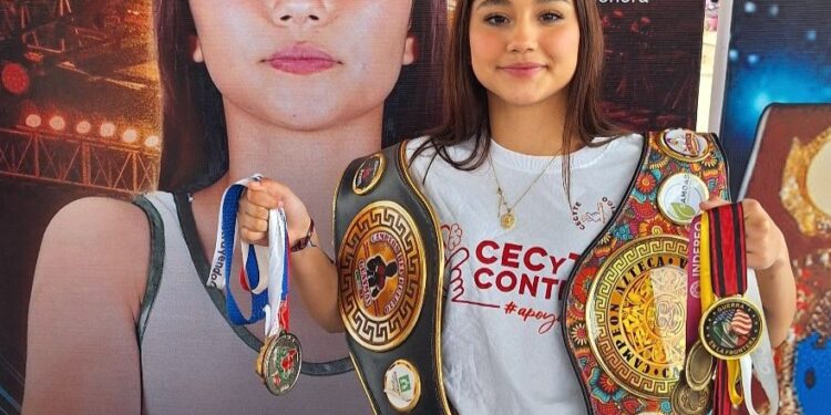 Alumna de Cecyte Sonora busca el campeonato mundial juvenil de boxeo.