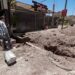 Avanza Ayuntamiento de Guaymas trabajos de construcción de pavimento en colonia Las Villas.